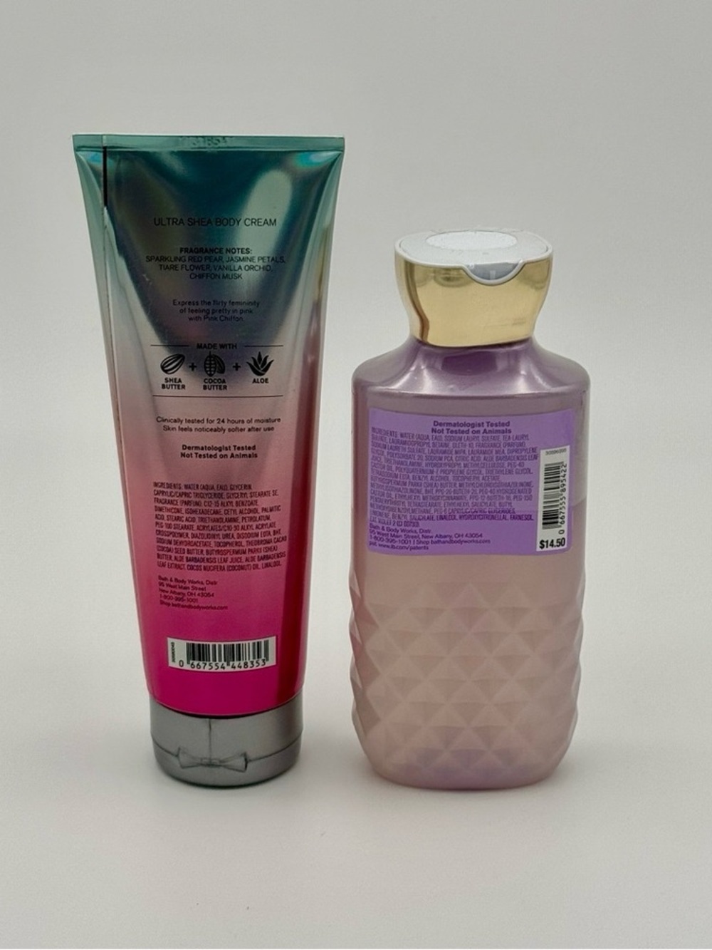 Bath & Body Works Pink Chiffon & Confetti Daydream Body Care Gifts NWT - Picture 3 of 4